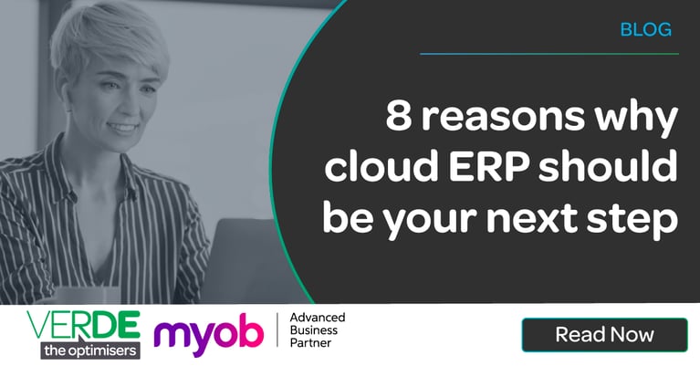 8 reasons why cloud ERP should be your next step